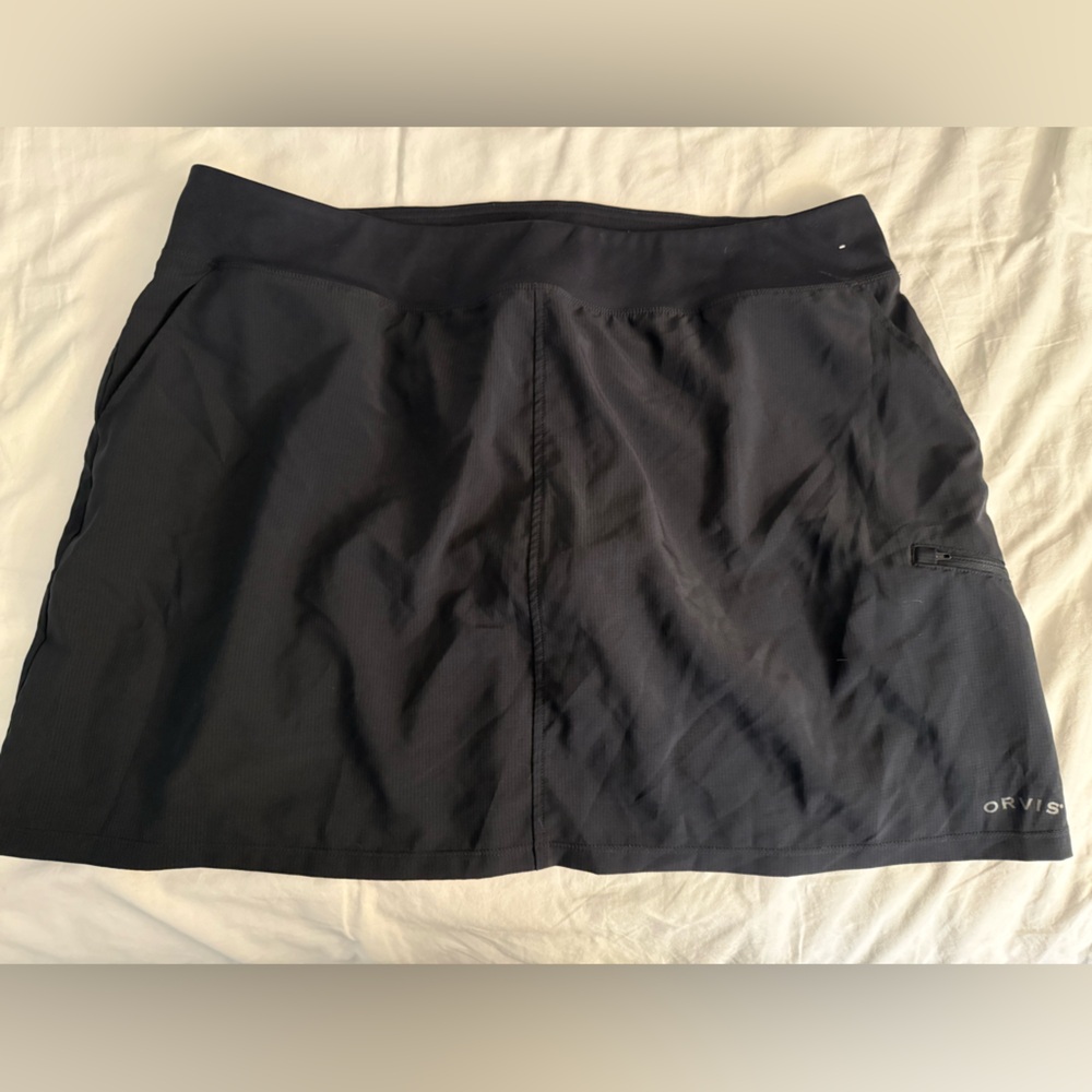 Black Athletic Skort